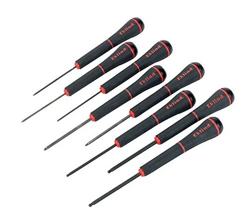 Eklind 92500 PSD Precision Ball-Hex 8 pc ball-hex .050-5/32"Screwdriver Set - Image 1 of 1