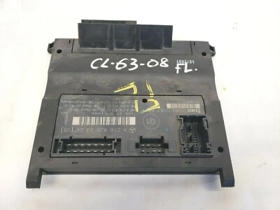 2008 Mercedes W216 CL63 AMG CL600 Front Left  Seat Control Module 2168209326 - Image 1 of 4