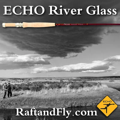 Echo River Glass 4wt Caramel Amber 7'6" - Free Shipping Lifetime Warranty - Image 1 of 2
