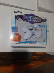 Vintage 90s SuperPad 64 Controller Prism Color Series For Nintendo 64 New In Box - Picture 1 of 15