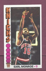 Baloncesto Topps 1976 #98 Earl Monroe Hof envío .99 76-240 - Imagen 1 de 2