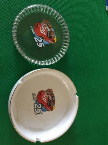 NASCAR  Glass Ashtray - BUD 25 B335 Cover