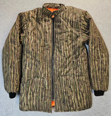 Vtg Saftbak Mens Full-Zip Reversible RealTree Camo Hunting Jacket Medium Long EC - Image 1 of 4