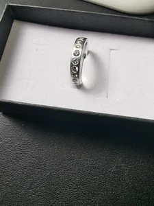 Brillantring 0,50 ct Platin (gebürstet) Ringgröße 18 - Bild 1 von 5