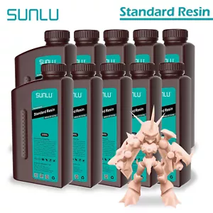 SUNLU 395-405nm UV Light Curing 3D Printing Photopolymer Resin LCD 10KG Beige - Picture 1 of 7