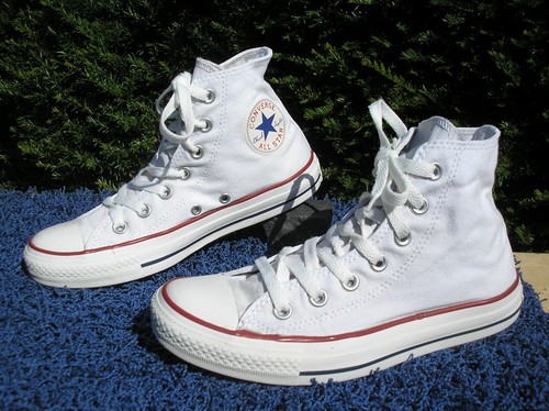 Sneaker originali CONVERSE Chucks HI taglia 37 5 bianche!!!