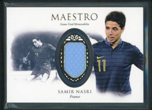2022 SAMIR NASRI 19/25 JERSEY FUTERA UNIQUE MAESTRO GAME USED MEMORABILIA