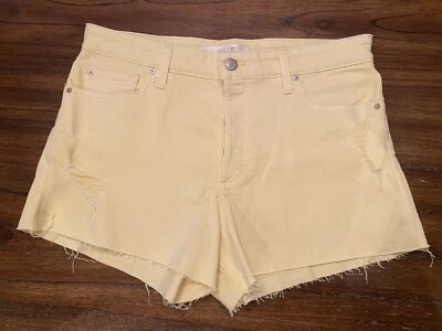 Joes The Smith Pantalón Corto Vaquero Amarillo Talla 29 Mujer Corte Estilo Alto Corto Foto 1 de 4