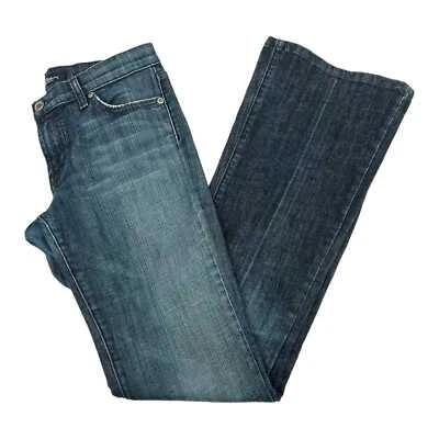 David Kahn Blue Classic Flared Jeans | Made in USA Foto 1 de 4