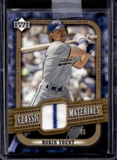 2005 Upper Deck Classics Robin Yount Classic Materials Game Used Jersey #MA-RY