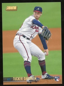 Tucker Davidson 2021 Topps Stadium Club #d 1/1 RC Gold Rainbow Atlanta Braves 