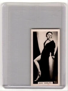1939 Carreras Film & Stage Beauties Jean Darling #34 - Foto 1 di 2