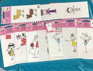 Iron On Transfer Me & My Peeps Plaid 69814 69826 69817 Lot Of 10 - Picture 1 of 11