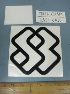 SPECIAL BLEND snowboard R.I.P. 3 sticker set BIG E-Z PEEL New Old Stock Flawless - Picture 1 of 2
