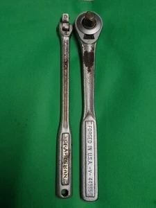 VINTAGE USA CRAFTSMAN V 44985 1/2"" RATSCHE 10"" & 3/8"" Antrieb 10"" Breaker Bar - Bild 1 von 10