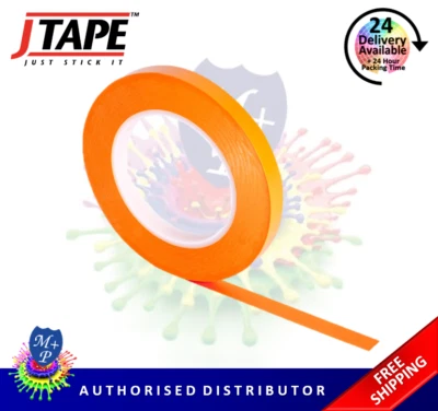 J Tape Fine Line Masking Tape Hi Temp Fineline Acrylic Easy Peel Car Paint jtape - Image 1 of 4