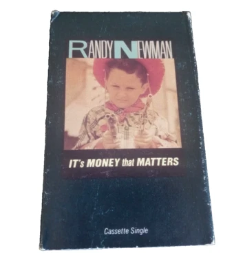 Randy Newman Its Money That Matters Single Cassette Tape - Image 1 of 2