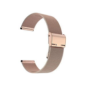 Stainless Steel Mesh Watch Band Strap Small, Thick Metal - 19mm 18mm 17mm 16mm