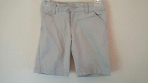 Boy's Girl’s Khaki Beige School Uniform Shorts Size 5 - Picture 1 of 6