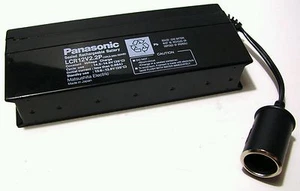 RARE GENUINE OEM PANASONIC LCR12V2.2P 2.2AH/20H RECHARGEABLE BACKUP BATTERY PACK - Picture 1 of 2