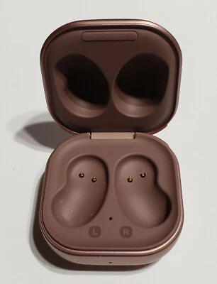 Original Bronze CHARGING CASE for Samsung Galaxy Buds Live Earbuds SM-R180 - Image 1 of 4