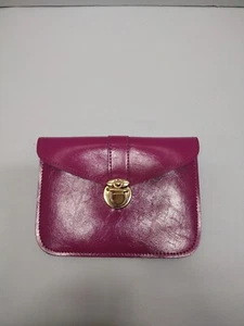 Purple Handbag Purse Wallet Clutch Bag Without Shoulder Strap - Picture 1 of 11