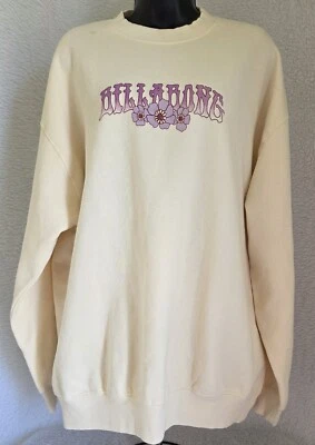 Billabong Womens Sweatshirt Shirt Top Blouse Size S Small Long Sleeve Round Neck - Image 1 of 4