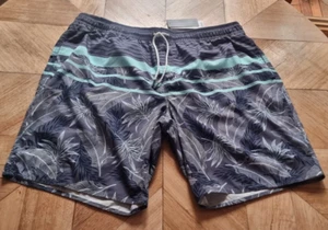 Target - Mens Swim Board Shorts - Size 6XL - Plus Size - Palm Print Boardshort - Picture 1 of 6