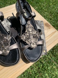 rieker black wedge sandals