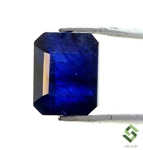 9x7 mm Natural Blue Sapphire Octagon Cut 4.43 Cts Faceted Loose Gemstone GF - Picture 1 of 6