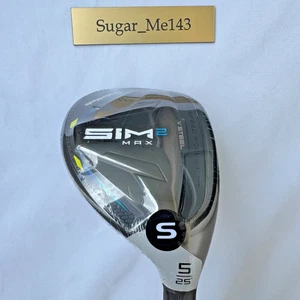 TaylorMade SIM2 MAX Hybrid 5H TENSEI BLUE TM60 Stiff Flex RH Carbon - Picture 1 of 19
