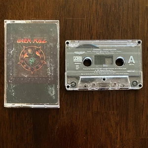 Overkill Horrorscope Cassette Tape 1991 Megaforce Records PLAY TESTED - Picture 1 of 4