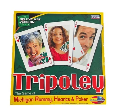 Tripoley 豪华垫子版 – The Game of Rummy, Hearts & Poker(2009 版) — 第 1/4 张图片