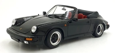Minichamps 1/18 Scale 100 063035 1983 Porsche 911 Carrera Cabriolet 3.2 - Black - Image 1 of 4