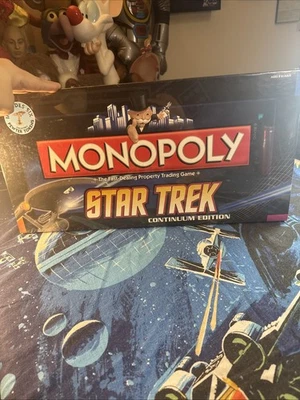 Star Trek 2009 Continuum Edition Monopoly Board Game 6 Pewter Tokens NEW SEALED - Image 1 of 4
