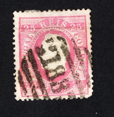 Portugal 1870 stamp Mi# 38xC used CV=6.6$ - Image 1 of 2
