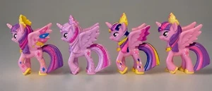 My Little Pony PRINCESS TWILIGHT SPARKLE Figures Hasbro 2”Tall Set Of 4 - Picture 1 of 10