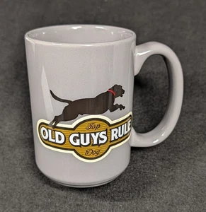 Old Guys Rule Kaffeebecher Tasse "Top Dog" grau - Bild 1 von 4