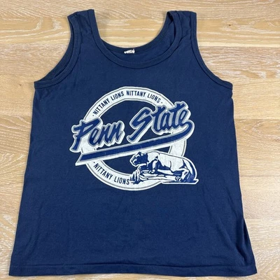 Camiseta sin mangas vintage de los 90 para mujer Penn State Nittany Lions gráfica talla mediana Foto 1 de 4