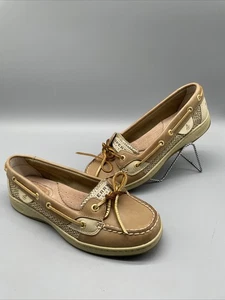 Sperry Top-Sider Angelfish Bootsschuhe Damen 6,5 M Multi Pailletten - Leder 9101759 - Bild 1 von 24