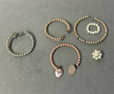 Pearl Jewelry, necklaces etc for Little Miss Revlon Vogue Jill 50's Vintage - Image 1 of 4