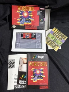 Wordtris (Super Nintendo Entertainment System, 1992) Word Tetris Komplett Neu - Bild 1 von 3