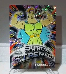 2025 Topps Disney Chrome Hercules Refractor /20 Super Strength ST-1 - Picture 1 of 3