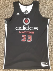 Mens 2XT Adidas Nations 2012 Reversible Player Exclusive College BB Jersey - Picture 1 of 13