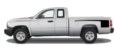 1997 - 2011 Dodge Dakota Retro Hockey RT Style Bed Stripes - Изображение 1 из 3
