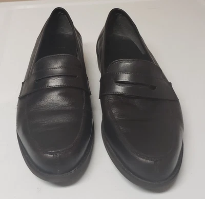 Karen Scott Women’s Soft Step Black Penny Loafers 100% Leather Preppy Sz 9B PO G - Image 1 of 4