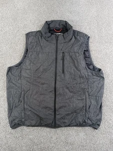 Hawk & Co Sport XL Mens Jacket Vest Performance Polyester Lined Filled Full Zip - Picture 1 of 12