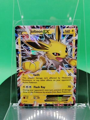 Jolteon EX 28/83 Generations Holo Rare 2016 English Pokemon Card TCG - Image 1 of 3