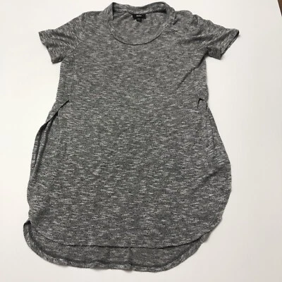 Camiseta Massimo Gris Y Blanco Cuello Redondo Mujer Manga Corta Talla XS Foto 1 de 4