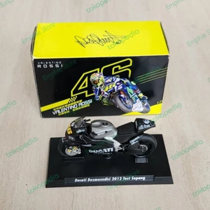 Diecast Ducati Valentino Rossi 2012 Test Sepang Malaysia Grani brand scale 1/24 - Picture 1 of 2